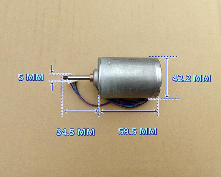 220V double bearing mute internal rotor brushless DC motor micro DIY high voltage brushless generator