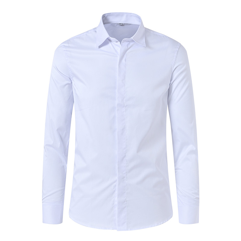 Audi 4S Shop Tooling Lining Man Style Long Sleeve Workwear Car Sales Gu Consultant White Shirt