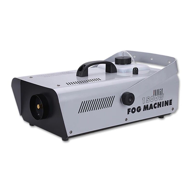 Smoke machine small portable LED constant temperature 1500w wedding bar smoke machine remote control generator stage sprayer