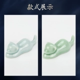 Керамика ручка творческая животная катал -кошка ставит городской бумаж