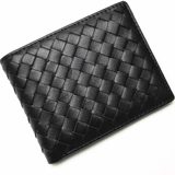 Мужской плетеный бумажник для водительских прав, ультратонкий картхолдер, защитный чехол, из натуральной кожи