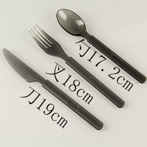 Disposable cutlery forks spoons cake desserts 1000 pieces of pastry fruit take-out tableware
