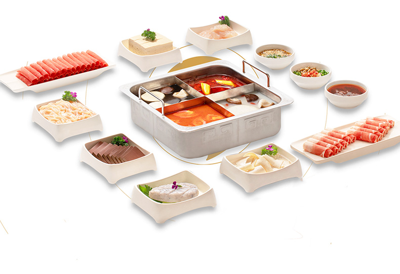 海底捞食材供应商 蜀海 虾滑毛肚火锅套餐组合 五种食材950g 图2