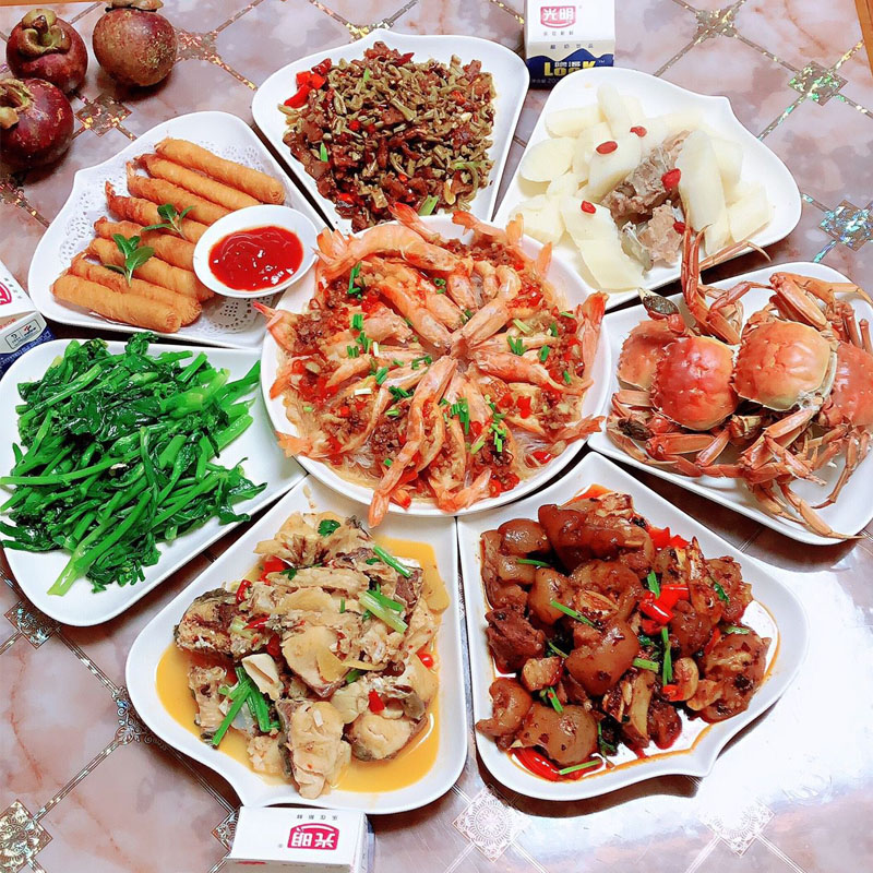 Housewarming gift creative set platter combination household plate plate tableware ceramic plate new bone china flat plate