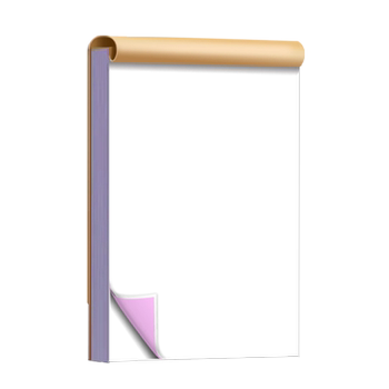 Double blank carbonless copy paper