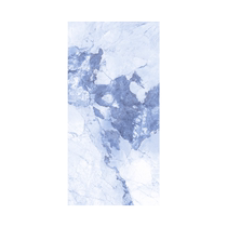 Modern minimalist blue green flower Porcelain Extravagant Living Room Marble Tiles Large Board Background Wall Brick 750 1500