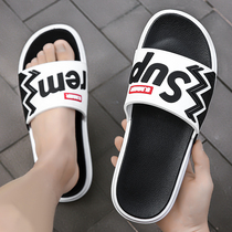 Slippers Men Outdoor Fashion Non-slip and Tide Cards Summer Women Outside wearing cool Drag Han version Home Mens beach Shoe coconut