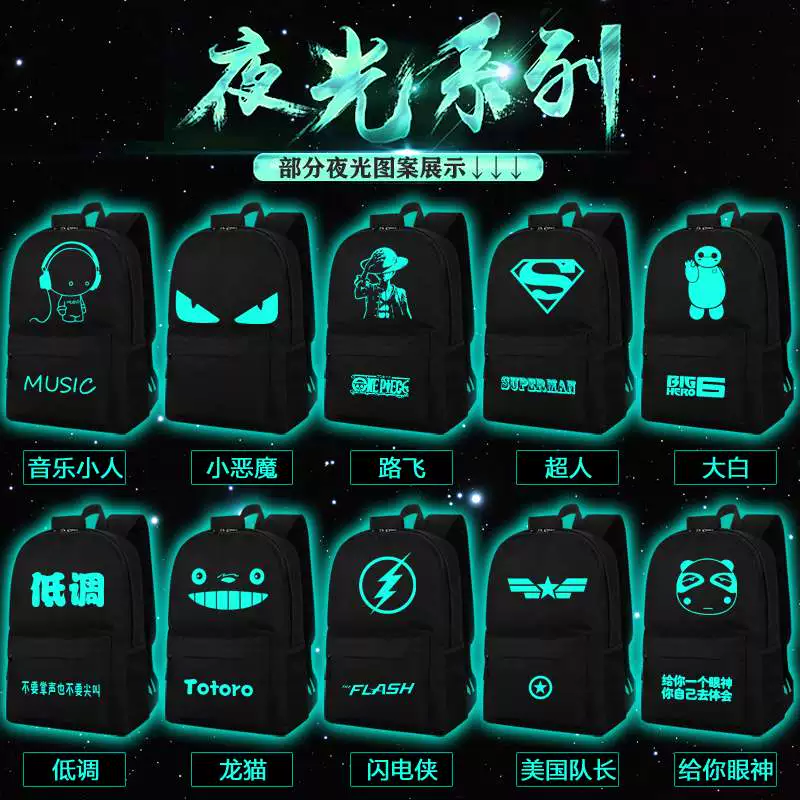 Capacious backpack for men and women, for secondary school