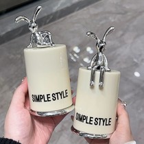 Light extravagant and high face value toothpick box home individuality creative upscale toothpick cylinder cotton sign containing box dental floss box toothpick jar
