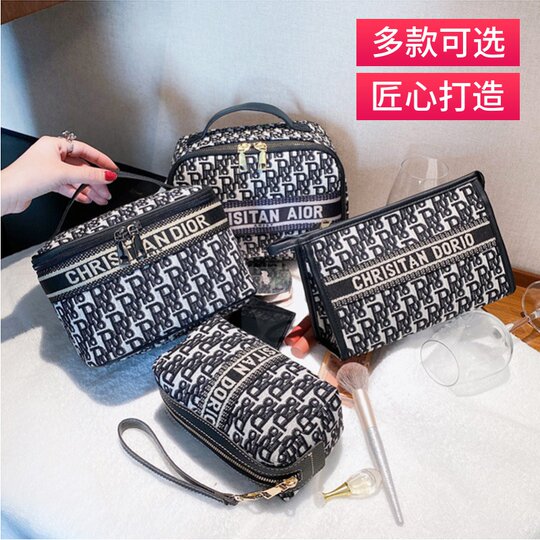2025 New Cosmetic Bag Super Hot Large Capacity Portable Women's Toilet Bag High-end Skin Care Product Storage Bag