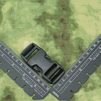 25 мм черная двойная регулировка