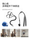Tezeva Multifunctional Ribbed Wooden Frame Indoor Rehabilitation Home Fitness Equipment Pull-Up Bar Dance Studio Leg Stretching