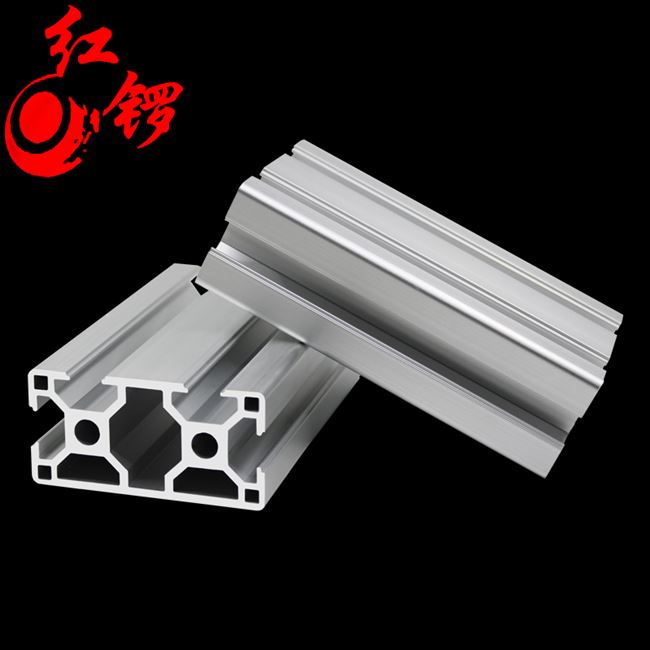 Thiết bị hồ sơ 3060 nhôm công nghiệp Tiêu chuẩn Châu Âu một hợp kim nhôm Máng 3 mặt 30 * 60 đường băng tải khung nhôm 3 máng - Kính
