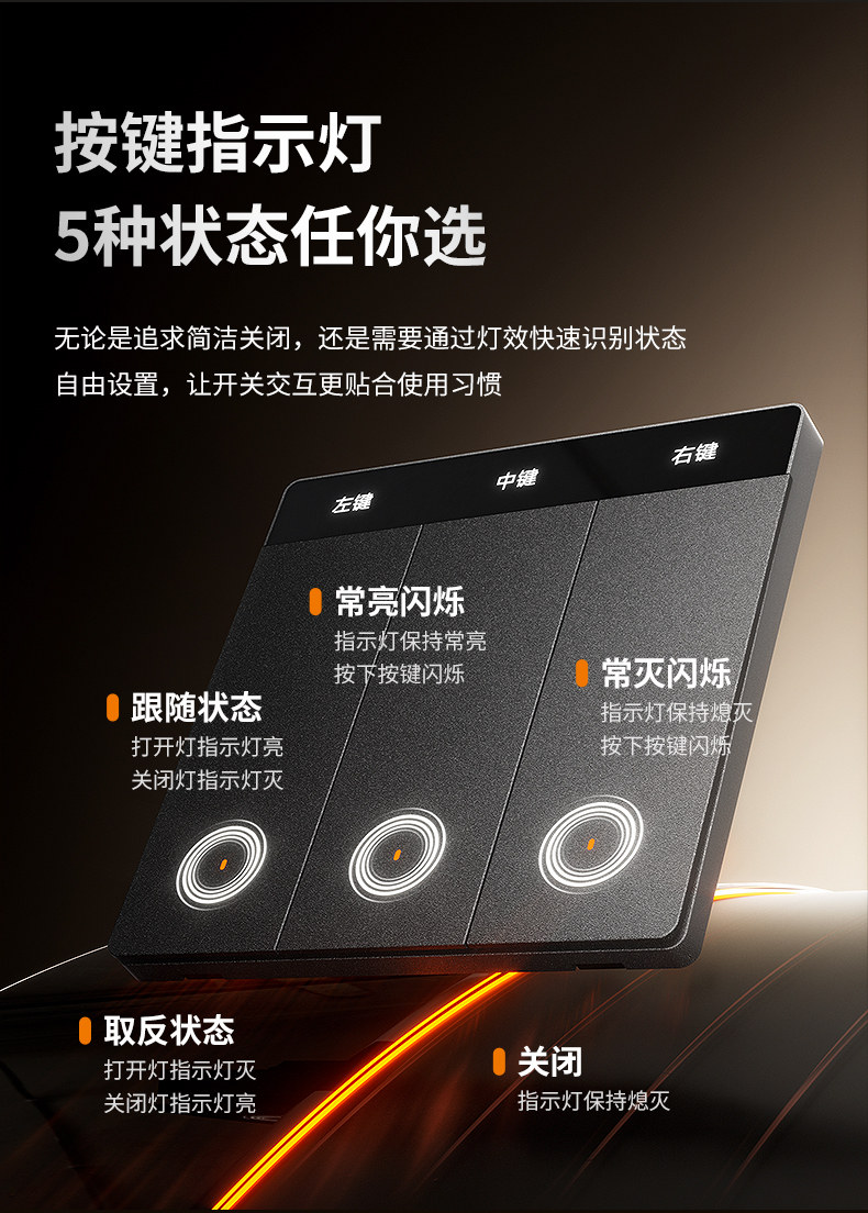 Интеллектуальный выключатель 【升级mesh2.0】平头熊akultra臻铂智能开关已接入米家app小爱 Ptxzn