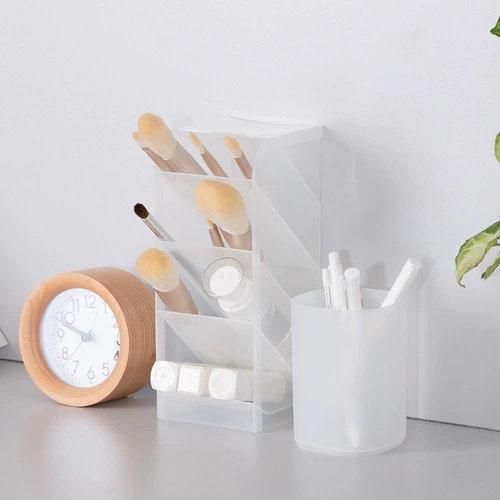 Ins Nordic Style Simple Desktop Spearique Four -Grid Pen Holding Style Speed ​​Speedique Box для хранения вставки удобна для получения