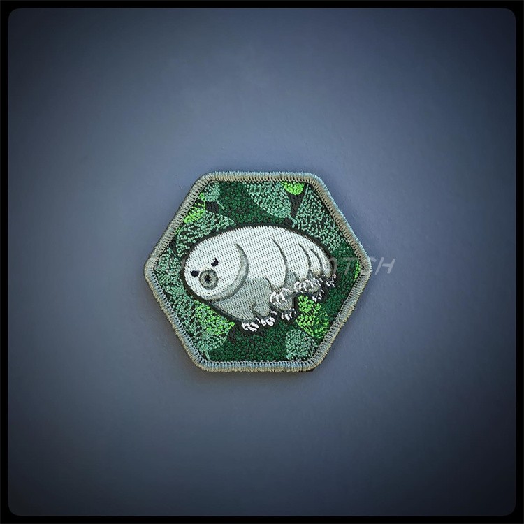 Spot U.S. PDW Hard To Kill Water Bear Arms Chapter Tactical Morale Badge Outdoor Magic Sticker
