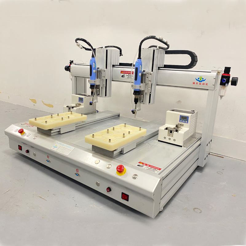 Automatic Lock Screw Machine Foshan City Jinle Automation Technology Turntable Type Suction Air Blow Type Automatic Feeder