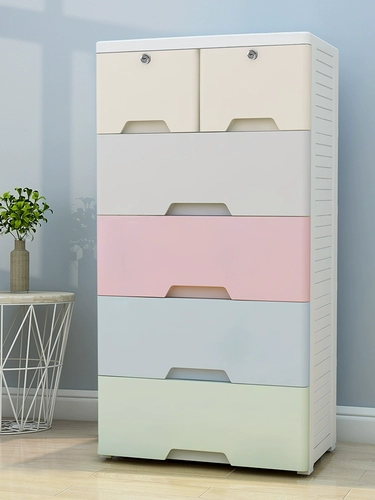 Ящик -тип хранения шкафа для хранения шкафа для закуски для игрушечной одежды многослойный резервуар швей ультра -ниспа