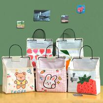 Cloth Art Waterproof Containing Hanging Bag Closeout Bag Toilet Bathroom Student Dormitory Bedside Dirty Laundry Wall Containing Basket