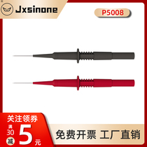 Multimeter table pen test pin probe with 4mm Banana plug hole 1mm tip probe connector