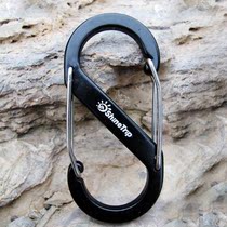  Iron buckle safety buckle connection backpack mountaineering alloy buckle multifunctional load-bearing mountain climbing hook Kettle hook