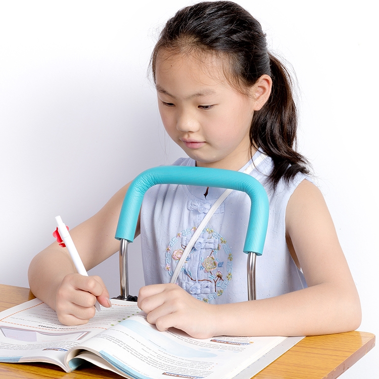 Anti-myopia sitting position aligner Children's vision protector Primary school children correction of writing posture Eye protection bracket Child prevention bowed reminder to practice writing homework theorizer anti-humpback