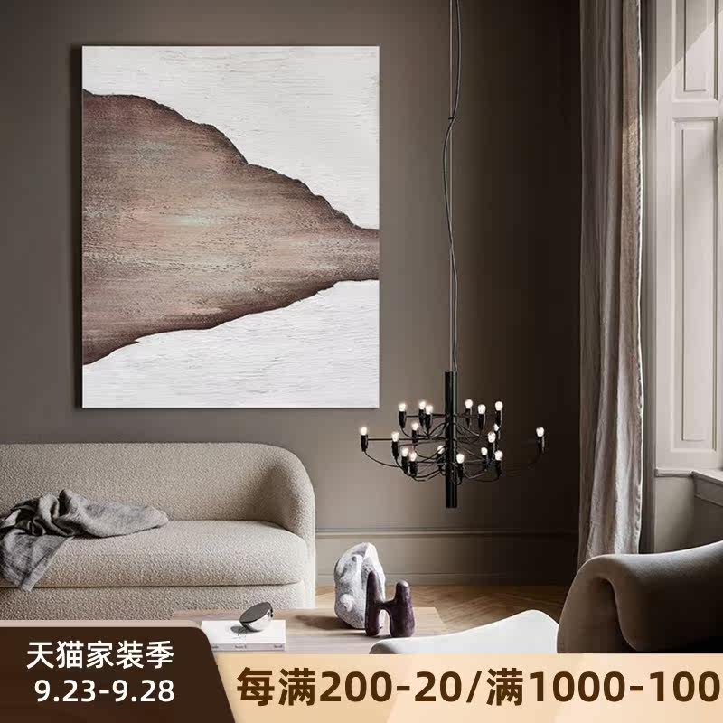 YZS original abstract painting living room large minimalist handmade oil painting minimalist art hanging painting porch dining room texture painting