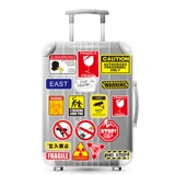 Ретро багажный чемодан, наклейка для путешествий, памятные водонепроницаемые наклейки