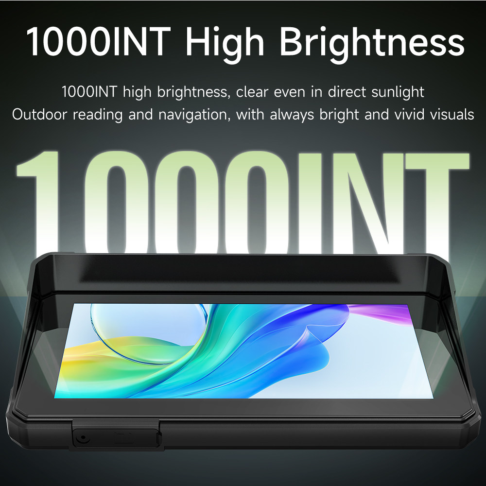 Motorcycle Driving Recorder Overseas Version Smart Car Device Waterproof Front and Rear Camera 2K Riding Navigator Dedicated