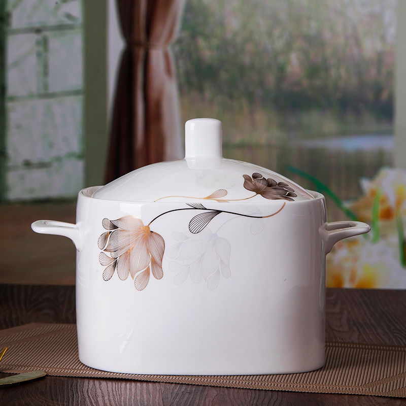 Dishes suit household combination of European jingdezhen ipads porcelain tableware Dishes chopsticks Chinese ceramic bowl Dishes for dinner