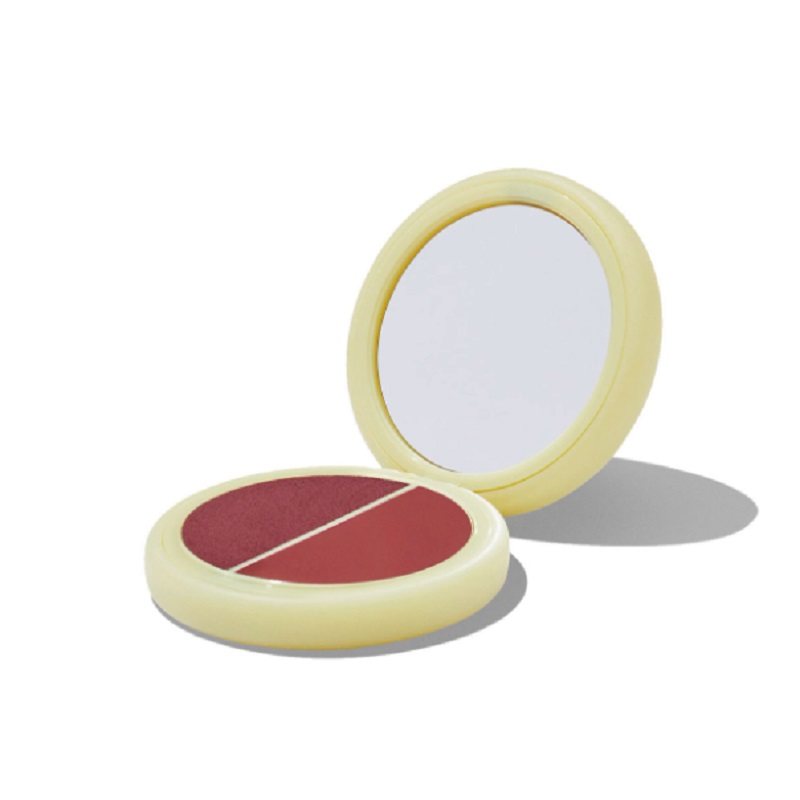 【1件85折】simihaze双色腮红膏清透自然