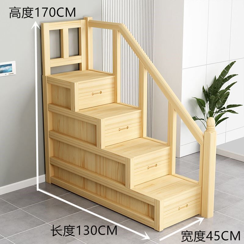 Solid wood step terraces single sale wardrobe primary-secondary bed Stairs cabinet Children's bed upper and lower bed and step-ladder step cabinet accommodating cabinet