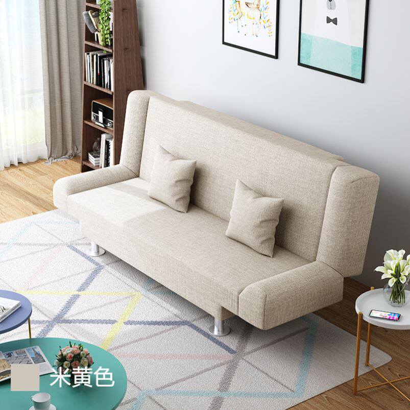 Clothing sofa minimalist modern sofa bed dual-use double can fold single small household rental housing economy type