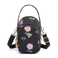 Black Dragonfly Flower 1020