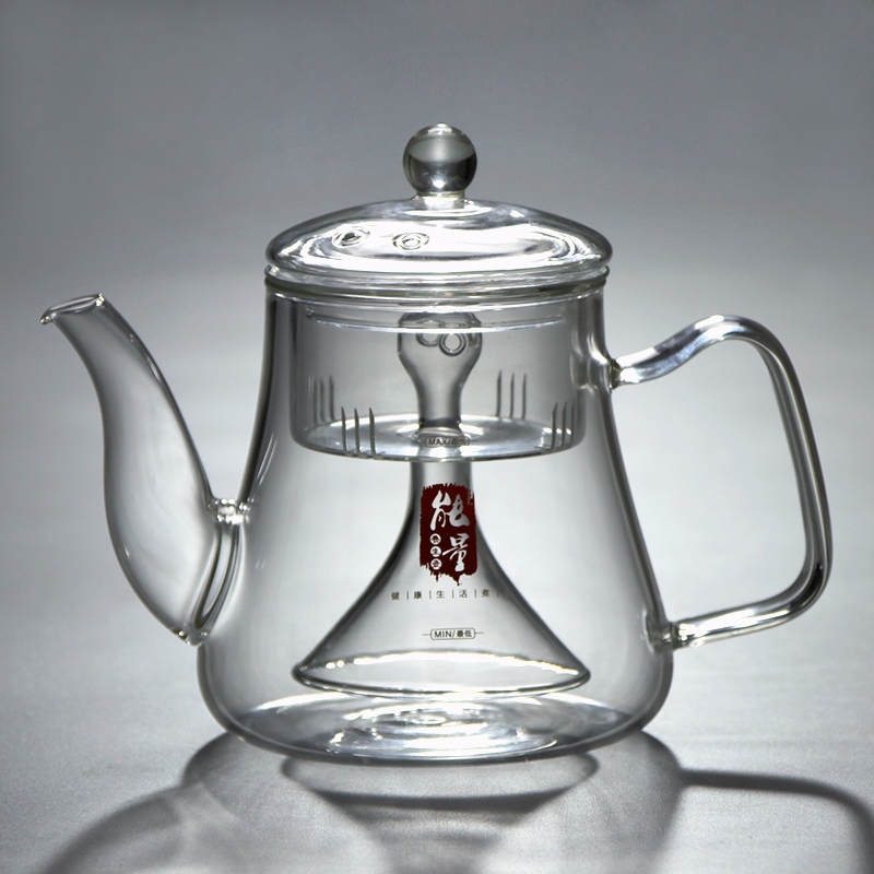 Boil tea ware steaming kettle transparent glass teapot high - temperature cooking pot thickening electric TaoLu tea home