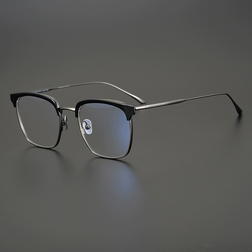 Suitam mu mu mu mu mu mu mu mu mu ou yongchun titanium titanium retro glopia стекалы рамки ультра -светлые вегетарианские очки шельцы мужчины и женщины коллинз