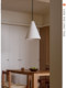 French-Style Vintage Conical Handmade Plaster Dining Room Pendant Light, American Retro Designer Model, Bar Island Led Light