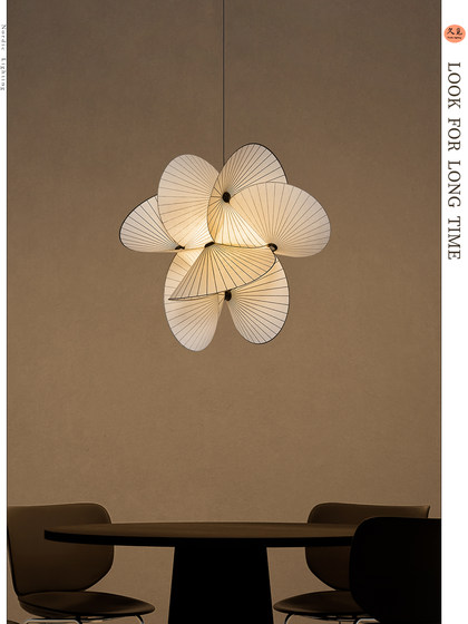 Dutch Moooi Serpentine medieval designer restaurant chandelier living room bedroom study paper art wave lamp