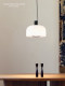 Italian Fl0 modern minimalist restaurant glass chandelier French medieval designer dining table lamp bedside chandelier