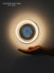 Italian Steen Wall Modern Minimalist Round Bedroom Crystal Bedside Wall Lamp Corridor Aisle Art Lighting Fixtures