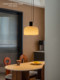 Italian Fl0 modern minimalist restaurant glass chandelier French medieval designer dining table lamp bedside chandelier