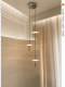 Ascension French-Style Light Luxury Bedside Chandelier Star Lamp High-End Design Foyer Atmosphere Light Staircase Lighting Fixtures