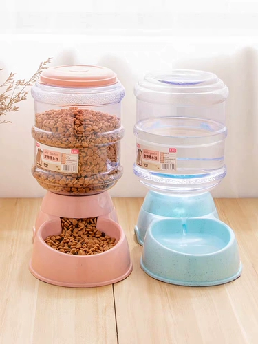 Собачья автоматическая питьевая вода кормление