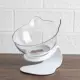Белая прозрачная одиночная чаша