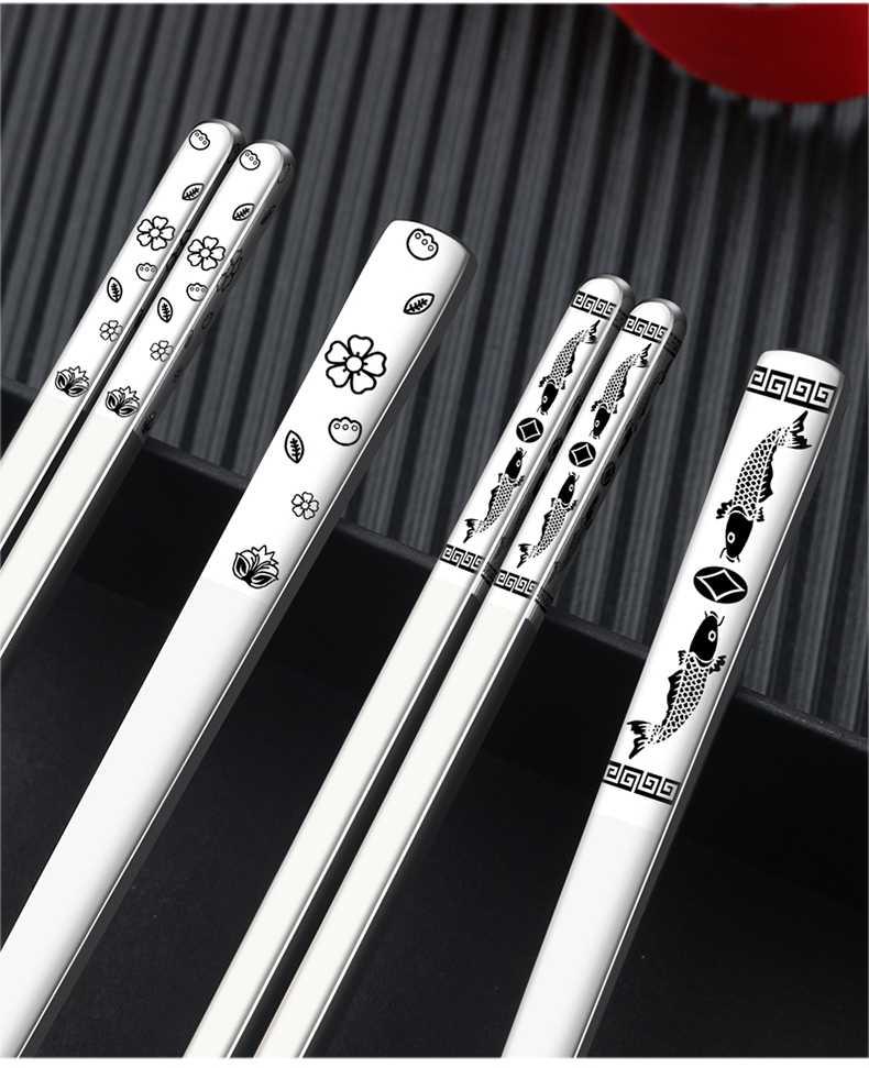 Portable chopsticks spoons three - piece suit adult tableware stainless steel fork express single students receive a case