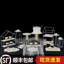 European dessert table ornaments display rack dessert dish cold meal tea rest table cake shelf afternoon tea snack shelf