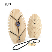 Bia necklace display rack Jewelry pendant board log jewelry counter display ornaments jewelry display props