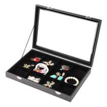 Bingya hand dial bracelet jewelry box jewelry display rack bracelet storage box with lid glass jewelry box props