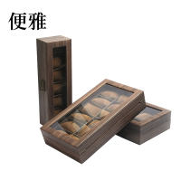 Bia watch box storage box wooden jewelry box antique Chinese style bracelet home simple watch box collection