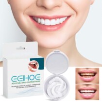 EELHOE adjustable buckle false teeth embellishting tooth dental stitch rezie braces for orthodontic tooth denture kit